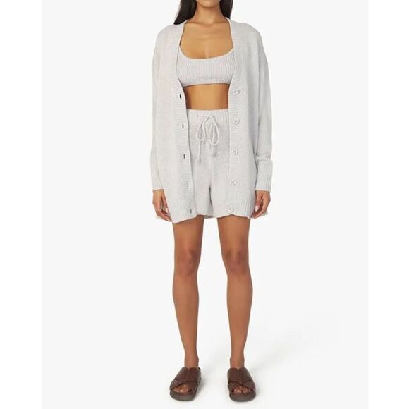 WeWoreWhat Scoop Pull On Bra Top in Light Grey SIZE XL $29 - Picture 3 of 5